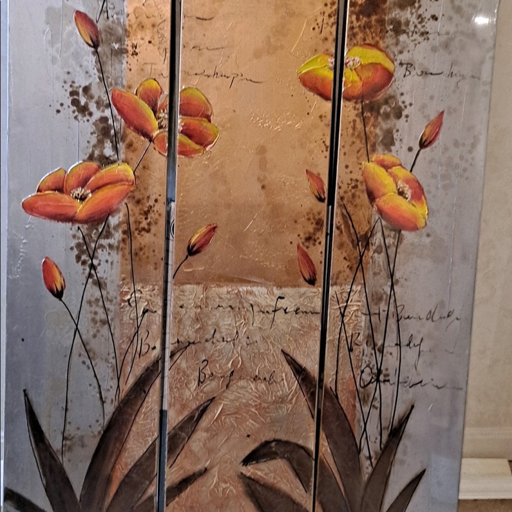 Brand-new still in plastic high quality three panel paint